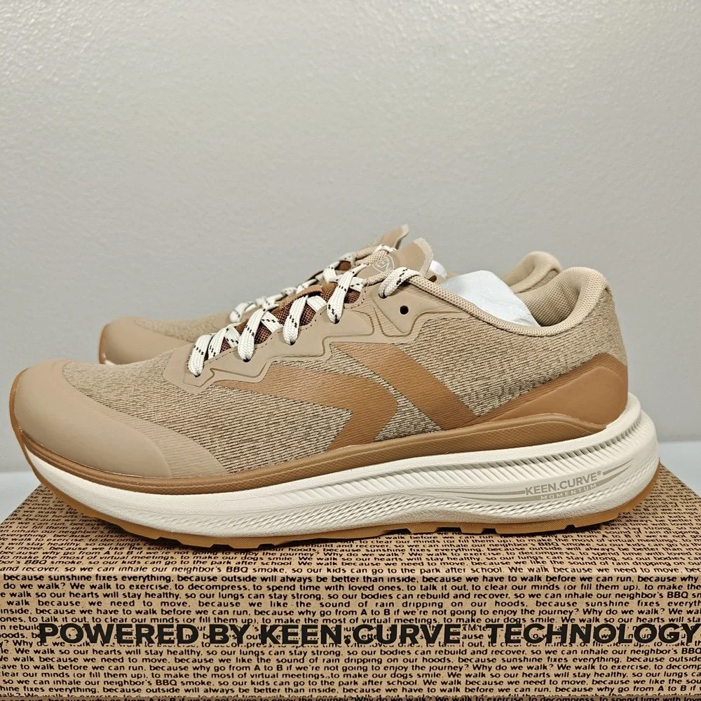 KEEN WK500 Walking Shoes Women's 10 Chipmunk Cornstalk Lightweight New 1030701 - Picture 4 of 9